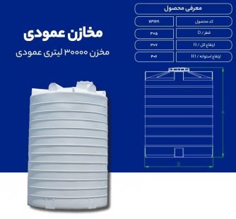 ناساندنی تانکی ٣٠ هەزار لیتری لە تەبەریستان